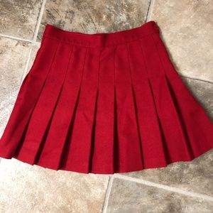 American Apparel Red Tennis Skirt!!
